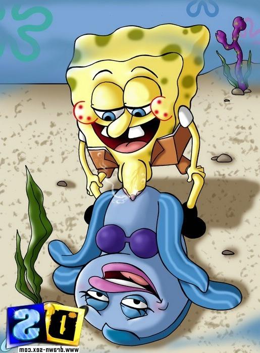 12P Nancy with juicy tits was nailed by drunk Sponge Bob