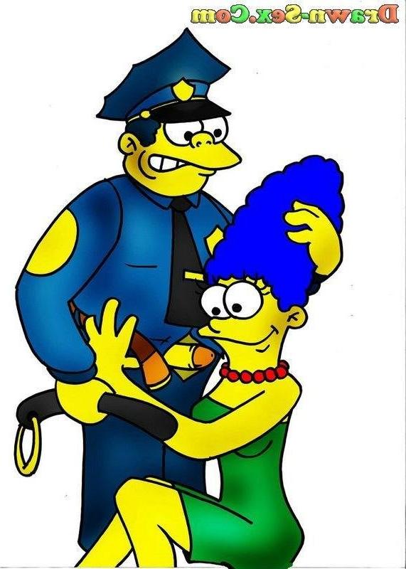 12P Edna Krabappel is drilled with clips by Bart Simpson