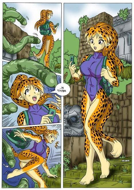 12P Sensual Neko Girl getting hard nipples jizzed in cum 