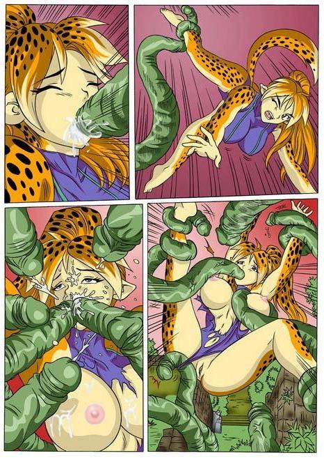 12P Sensual Neko Girl getting hard nipples jizzed in cum 