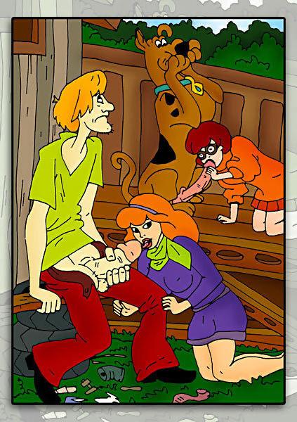 12P Cum craving Alex craves Scooby Doo till gets drilled