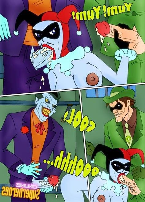 12P Harley Quinn moans in pain and gets banged by Hawkman