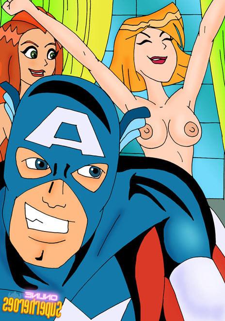 12P Allison is drilled by cruel Captain America in dream