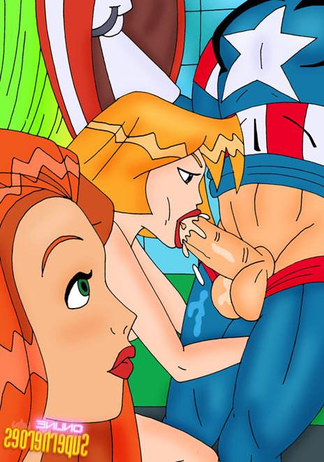 12P Allison is drilled by cruel Captain America in dream