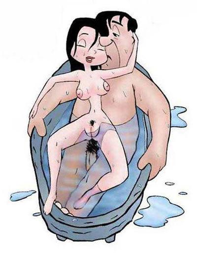 4P Thin Wilma railed from behind and takes load of cum