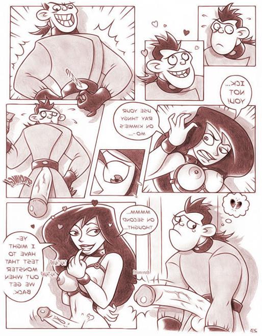 12P Shego taking panties off and getting forced to blow