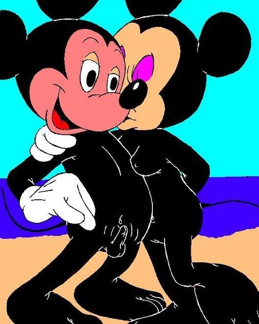 12P Daisy slams horny Mickey Mouse and takes load of cum