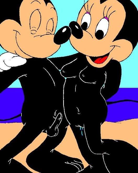 12P Daisy slams horny Mickey Mouse and takes load of cum