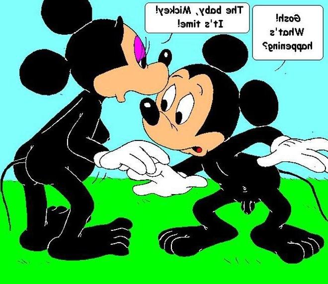 12P Daisy slams horny Mickey Mouse and takes load of cum