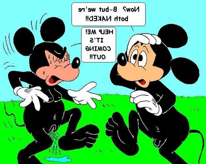 12P Daisy slams horny Mickey Mouse and takes load of cum