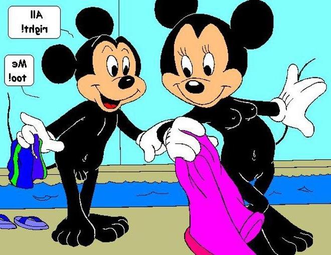 12P Daisy slams horny Mickey Mouse and takes load of cum