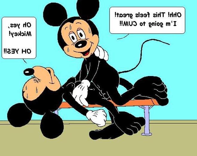 12P Daisy slams horny Mickey Mouse and takes load of cum