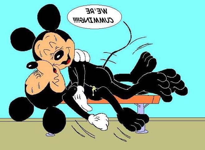 12P Daisy slams horny Mickey Mouse and takes load of cum