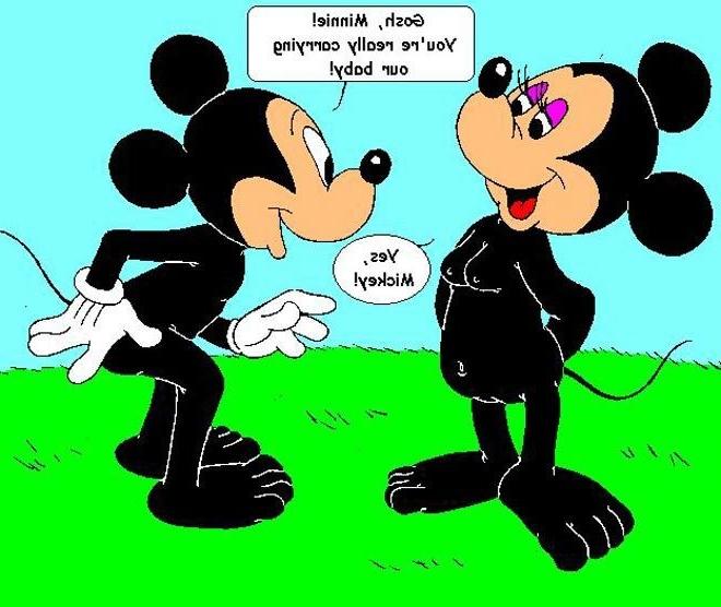 12P Daisy slams horny Mickey Mouse and takes load of cum