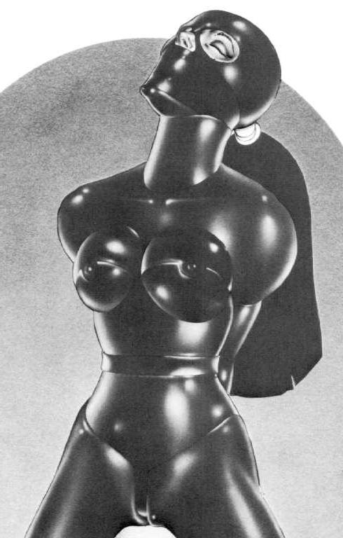 12P beautiful helpless women tied with rope artwork