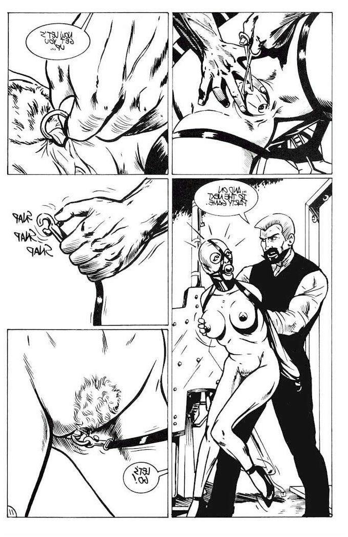 15P huge breasts red nipples clampped in sexual pain and orgy