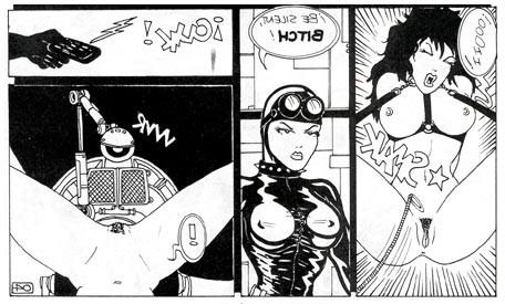 15P helpless women bound in evil sex machine for pain