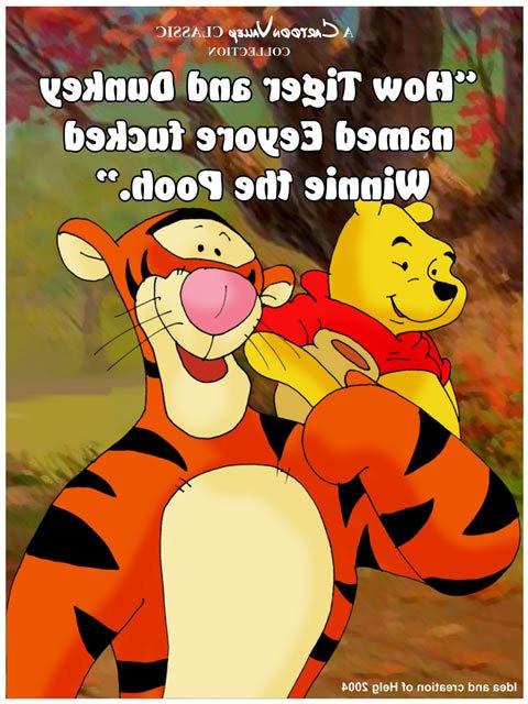 12P Tigger drilled and getting cum blasted