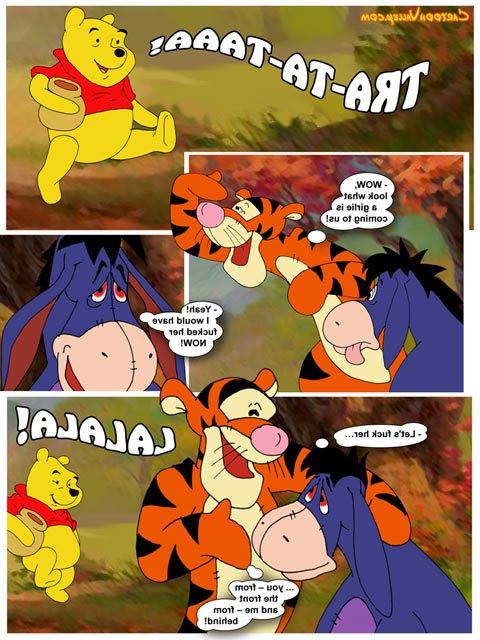 12P Tigger drilled and getting cum blasted