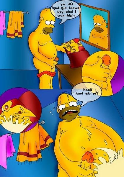 12P Sweet Terri filled by Homer till orgasm