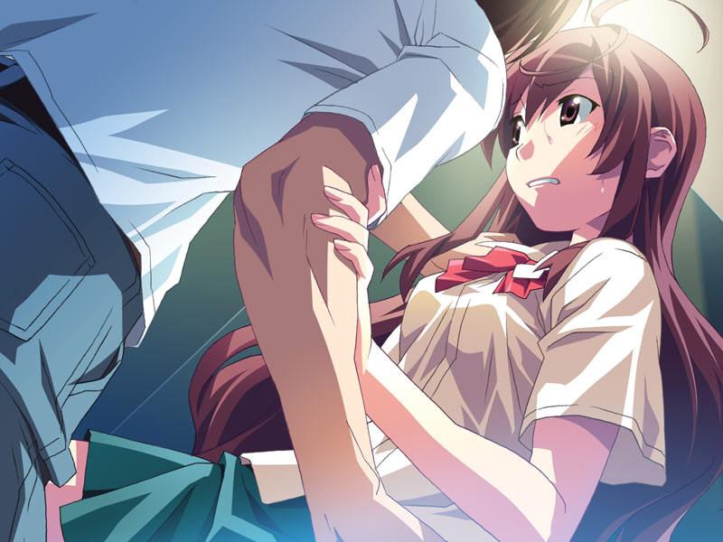 19P Most popular busty hentai schoolgirl in her sexy swimsuit