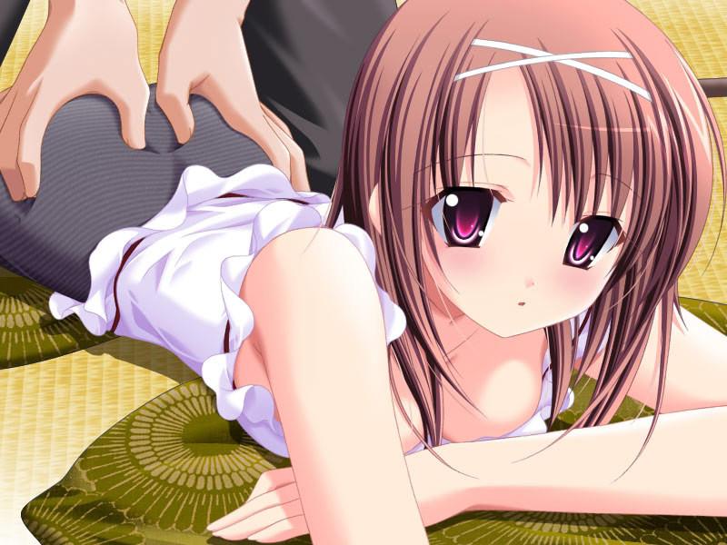 20P Sweet little hentai teen sisters with cute wet cotton panties