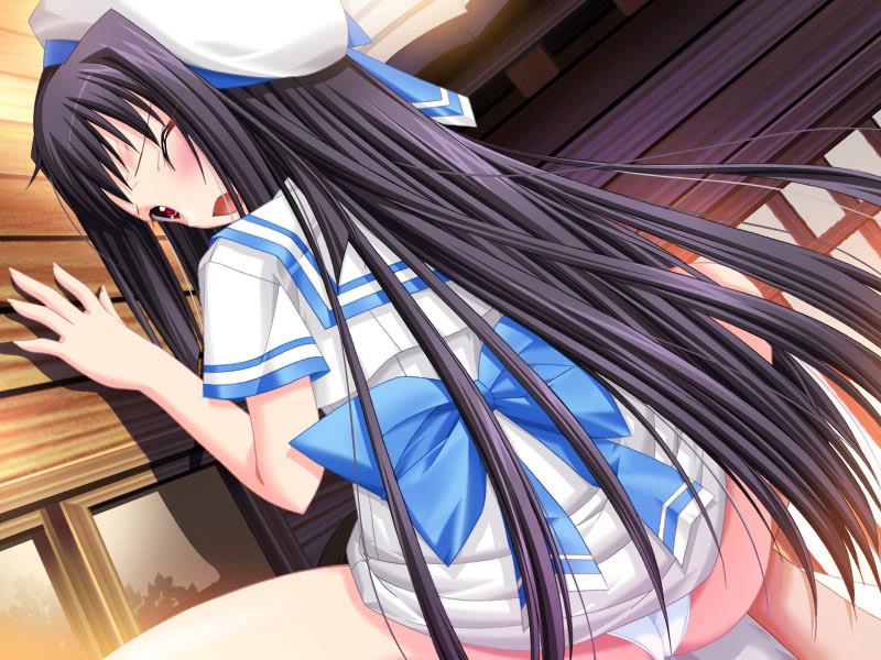 20P Sweet little hentai teen sisters with cute wet cotton panties