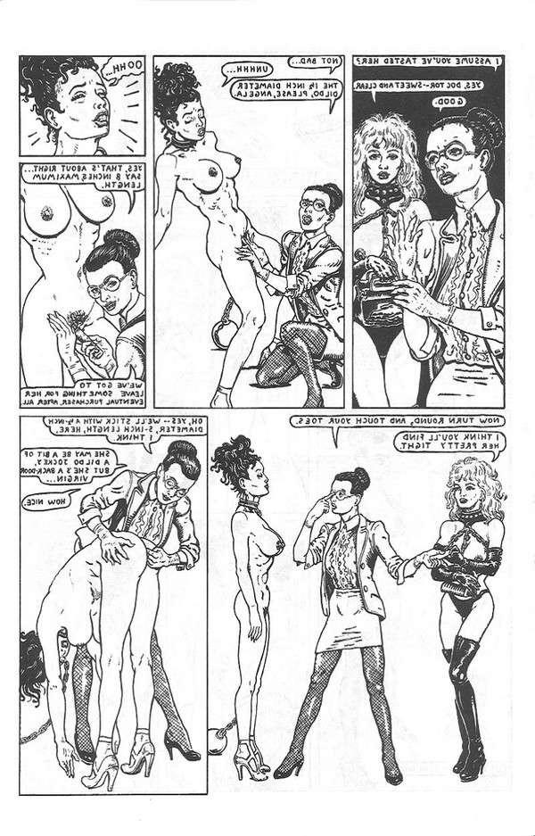 15P hard pain school of submission comics