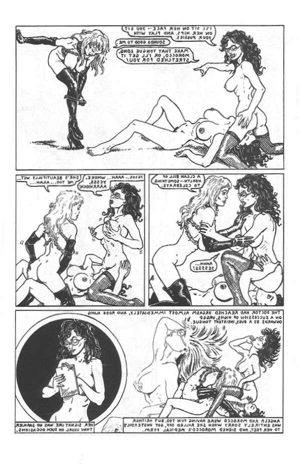 15P hard pain school of submission comics