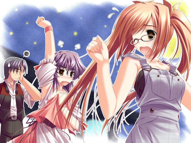 20P Swimsuit models by day and submissive hentai waitress by night