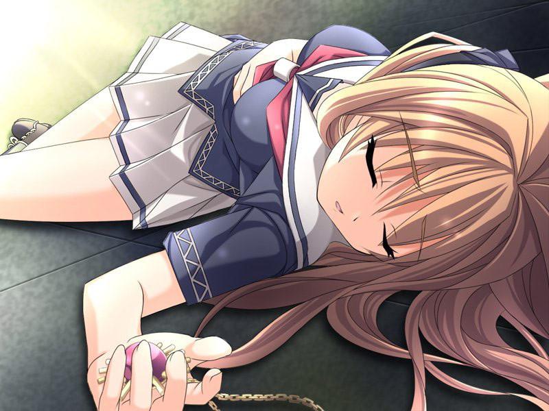 16P Shameless hentai teens showing off their cotton panties