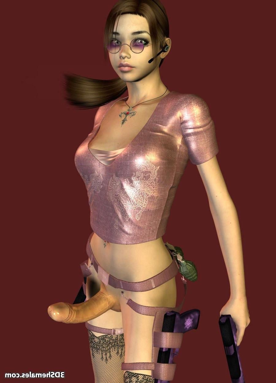 16P Toon dickgirl