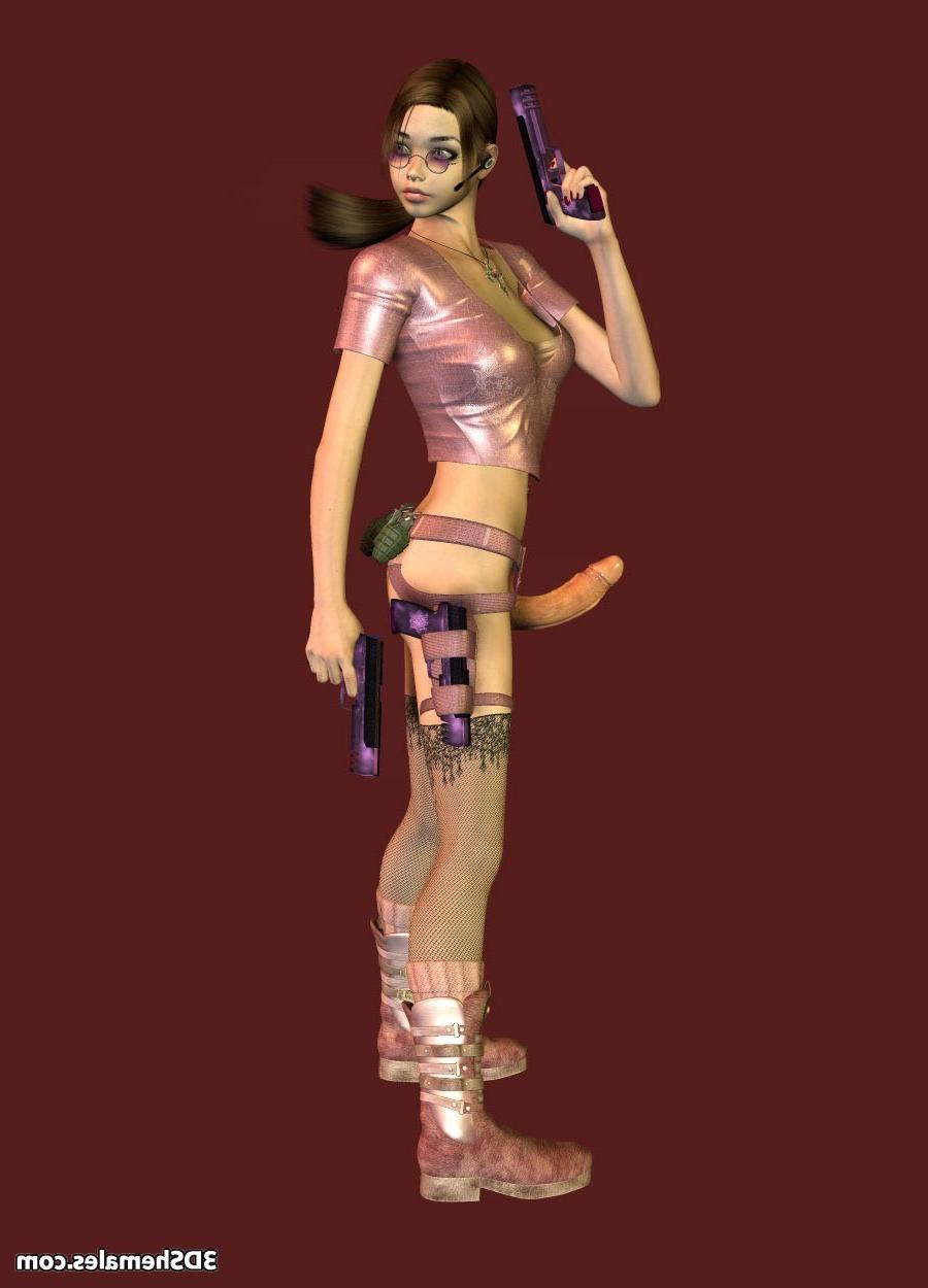 16P Toon dickgirl