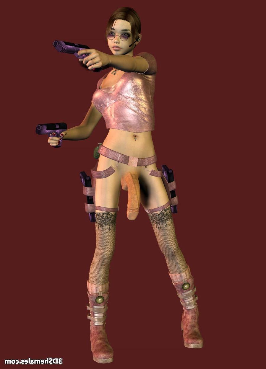 16P Toon dickgirl