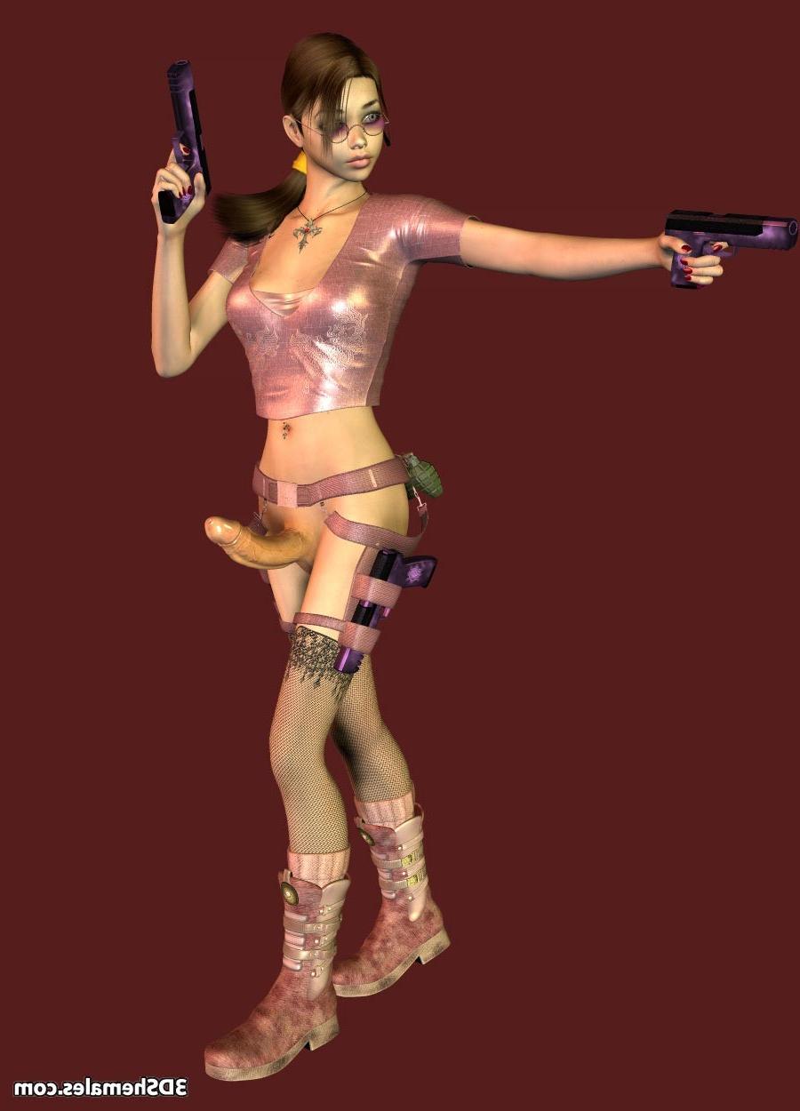 16P Toon dickgirl