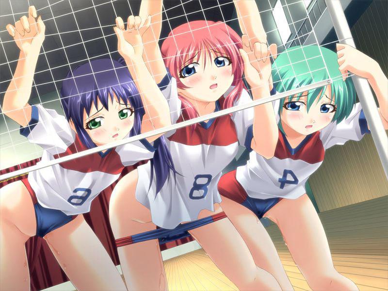 20P Submissive hentai schoolgirls play dress up as french maids