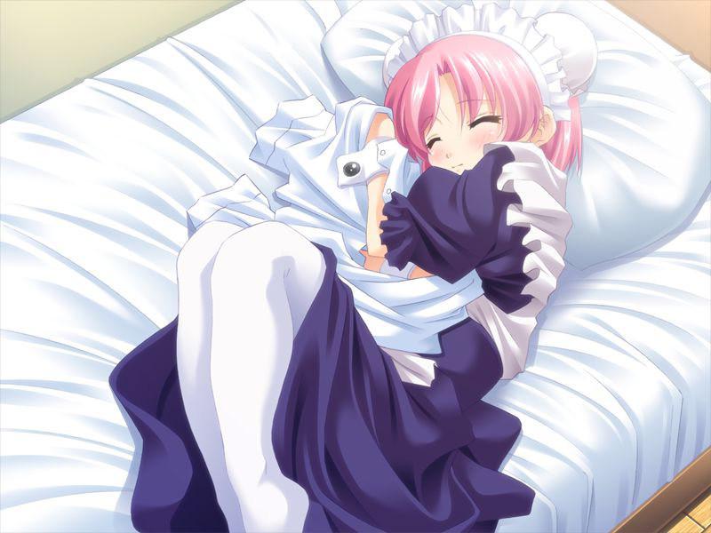 20P Submissive hentai schoolgirls play dress up as french maids