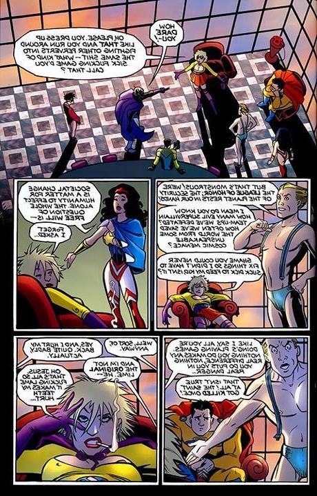 12P BatWoman in swimming suit filled in cunt by Superman