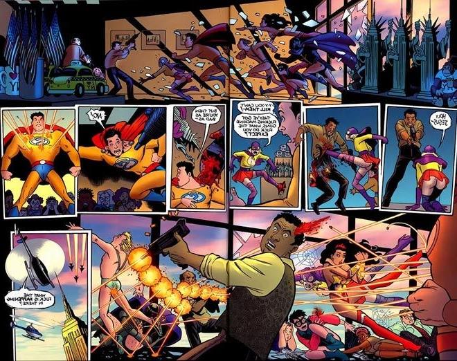 12P BatWoman in swimming suit filled in cunt by Superman