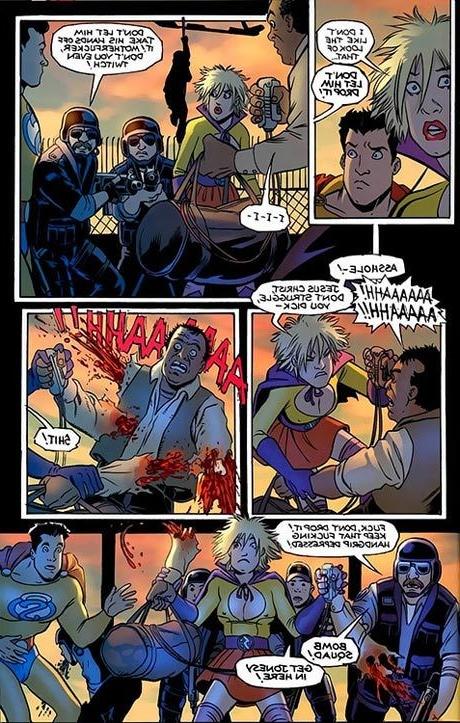 12P BatWoman in swimming suit filled in cunt by Superman