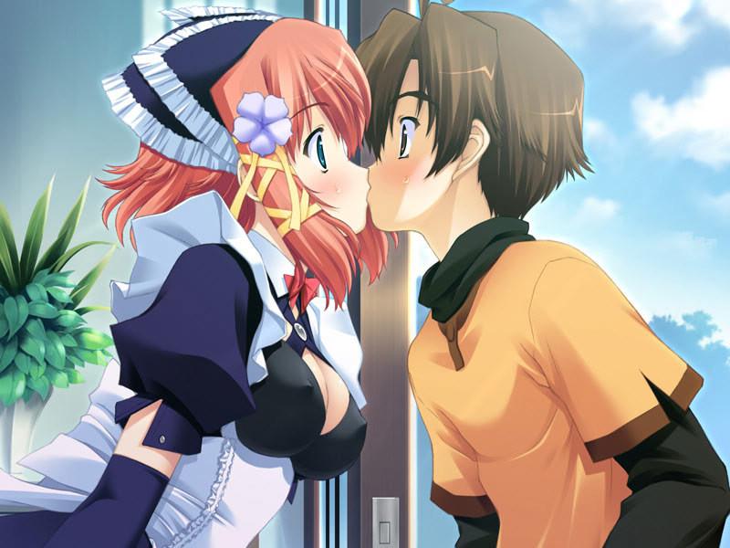 20P French teen hentai maids with big plump tits in skirt uniforms