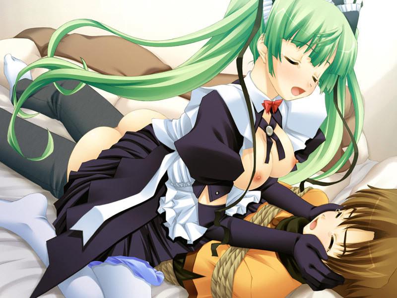 20P French teen hentai maids with big plump tits in skirt uniforms