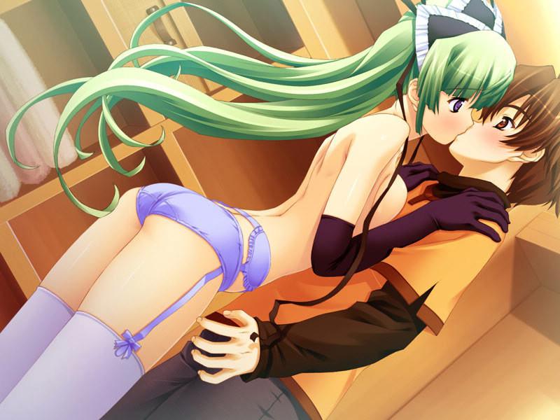 20P French teen hentai maids with big plump tits in skirt uniforms