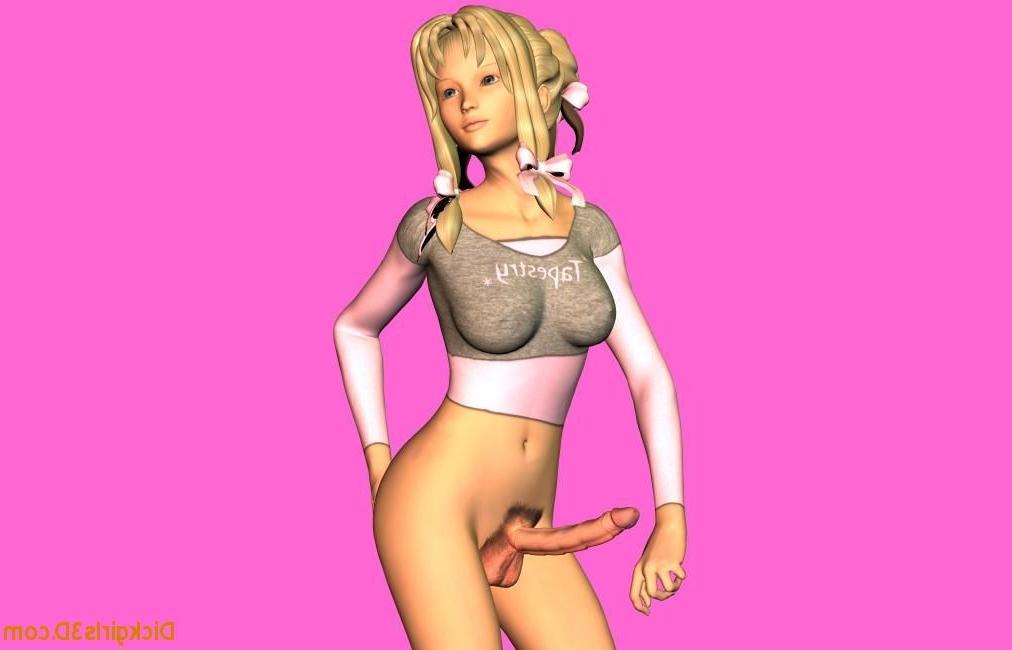 16P Blonde dickgirl