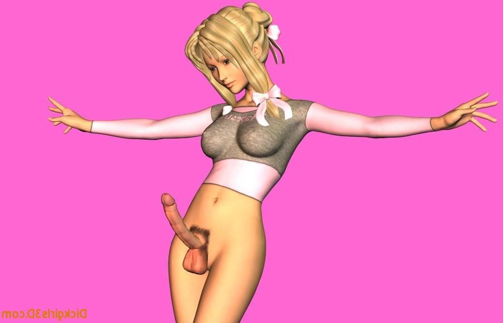 16P Blonde dickgirl