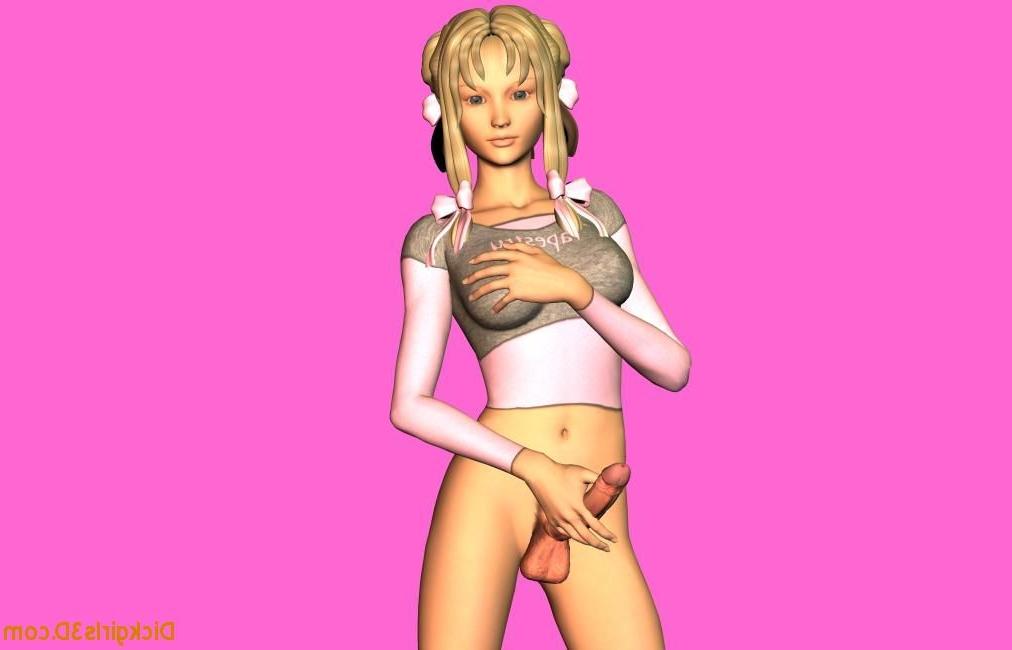 16P Blonde dickgirl