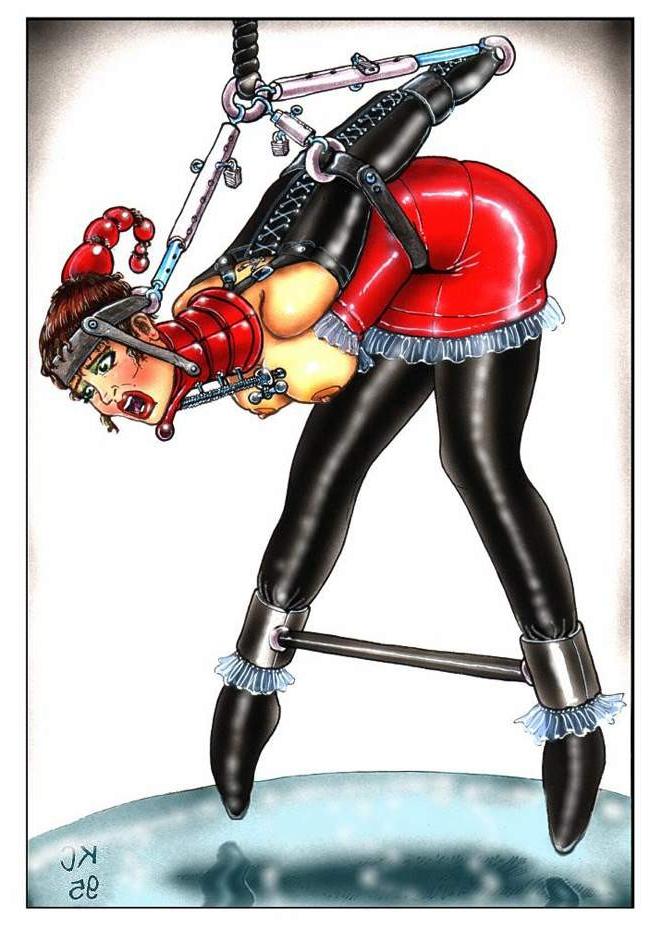 15P insane bondage and fetish pain art