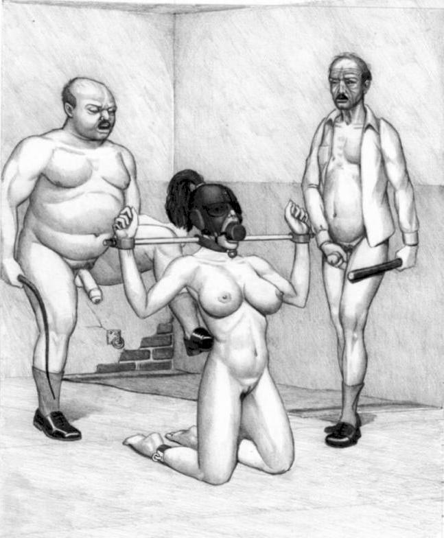 15P insane bondage and fetish pain art