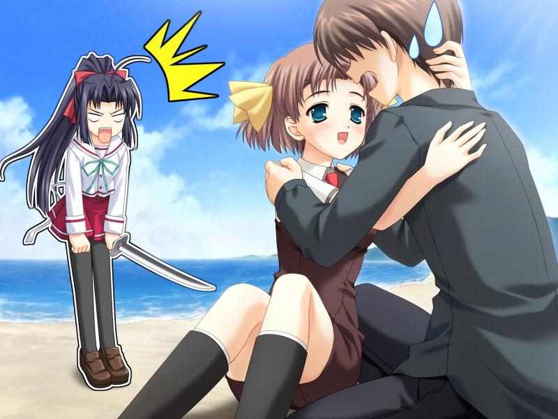 20P Tiny hentai teen girls in short skirts and little cotton panties