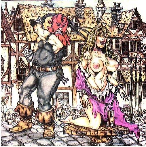 15P lesbian beats her bound sex slave